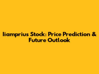 Iiamprius Stock: Price Prediction & Future Outlook